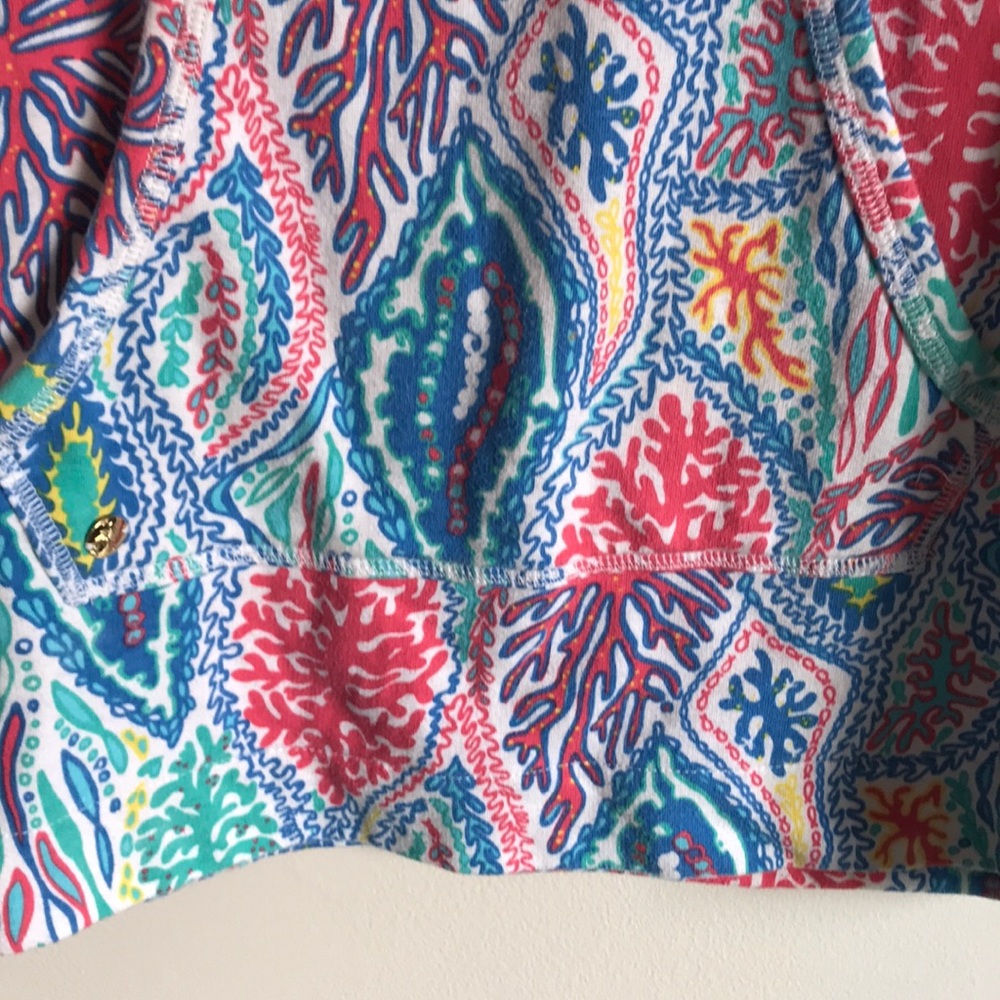 Lilly Pulitzer Half Zip! Size Small - image 4